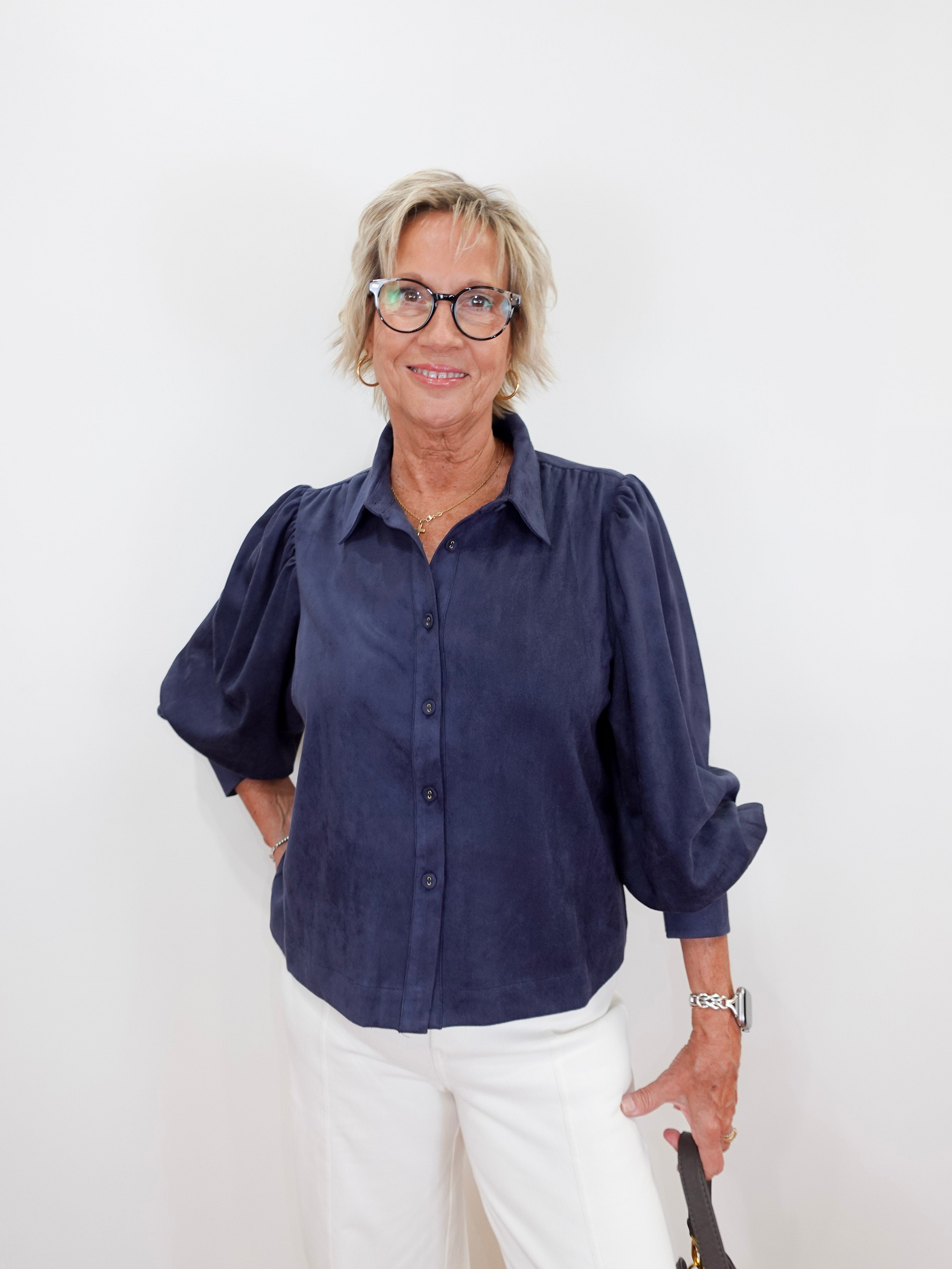 Puff Sleeve Blouse - TresChicTexas