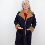 Sherpa Trimmed 38" Jacket - TresChicTexas