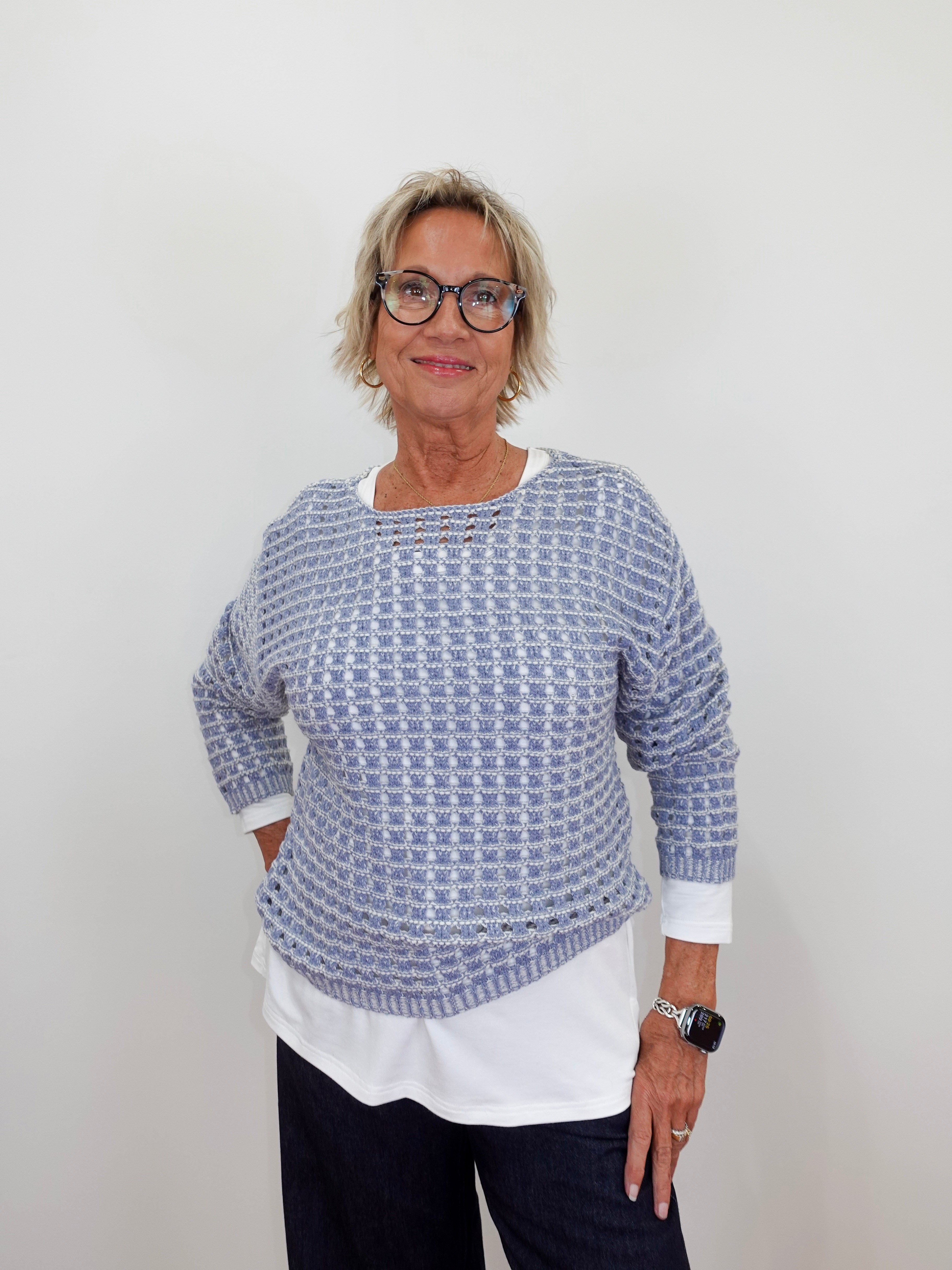 Open Knit Sweater - TresChicTexas