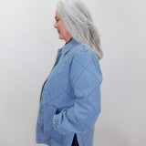 Denim Quilted Jacket