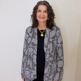 IVY LEAGUE OVERLAY CARDIGAN