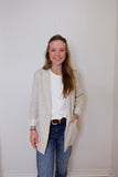 BOYFRIEND LINEN BLAZER