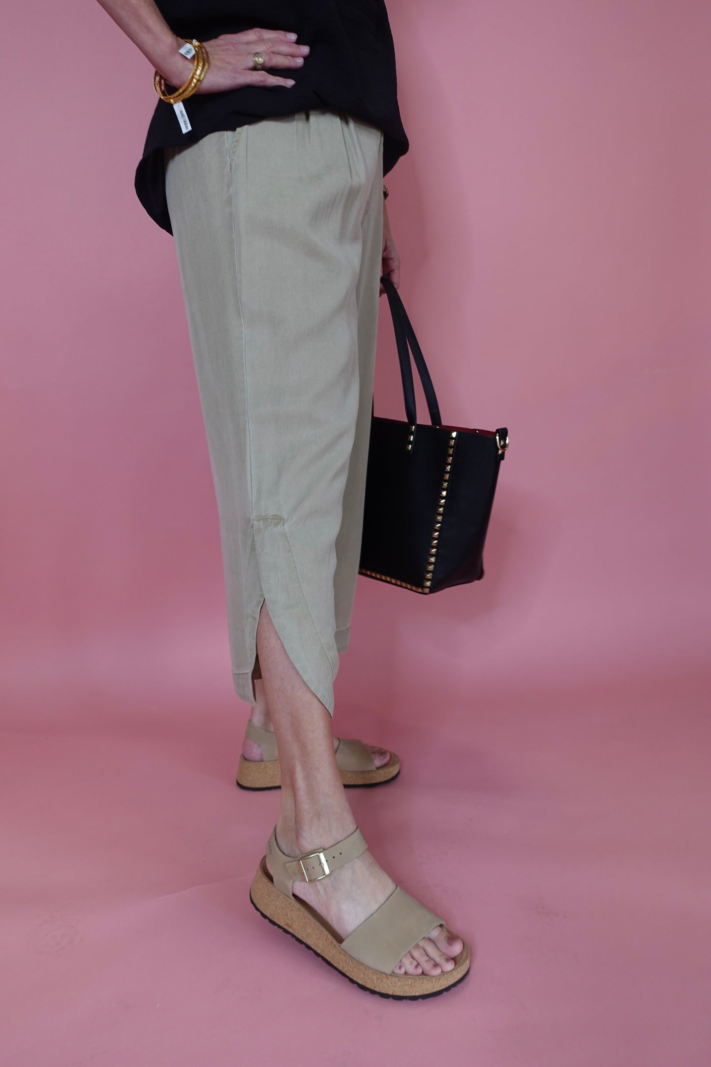FLOWY PLEATED PANT