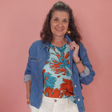 LIGHT DENIM OVERSHIRT