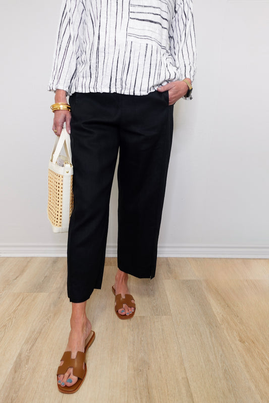Linen Straight Leg Pant