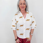 Milano Puff Sleeve Blouse - TresChicTexas