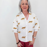 Milano Puff Sleeve Blouse - TresChicTexas