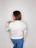 EMBROIDERY DETAIL SWEATER CARDIGAN