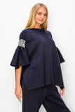 FERN PEARL PONCHO TOP