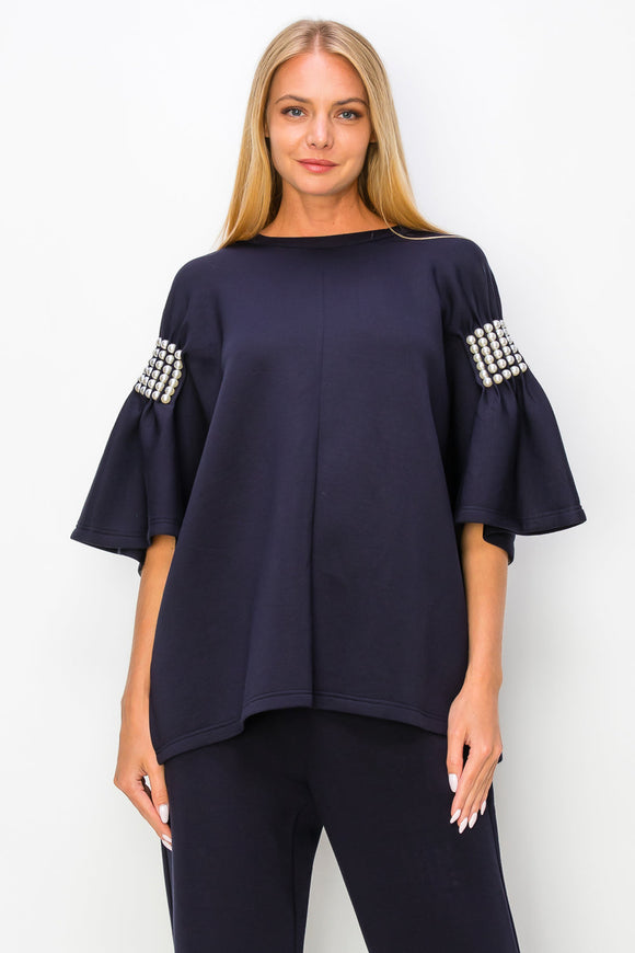 FERN PEARL PONCHO TOP