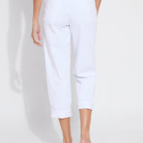 Winslet Cuffed Barrel Crop Denim
