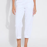 Winslet Cuffed Barrel Crop Denim