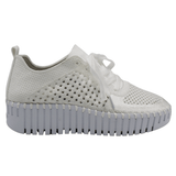 Perforated Lace Up Sneaker
