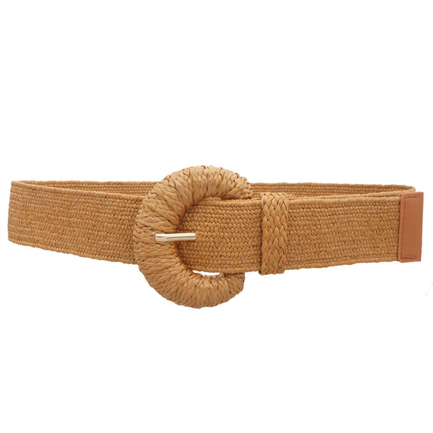 Halfmoon Straw Stretch Belt