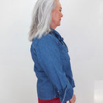 Jolene Button Down Denim Shirt - TresChicTexas