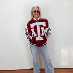 Licensed Texas A&M Bomber Jacket - TresChicTexas