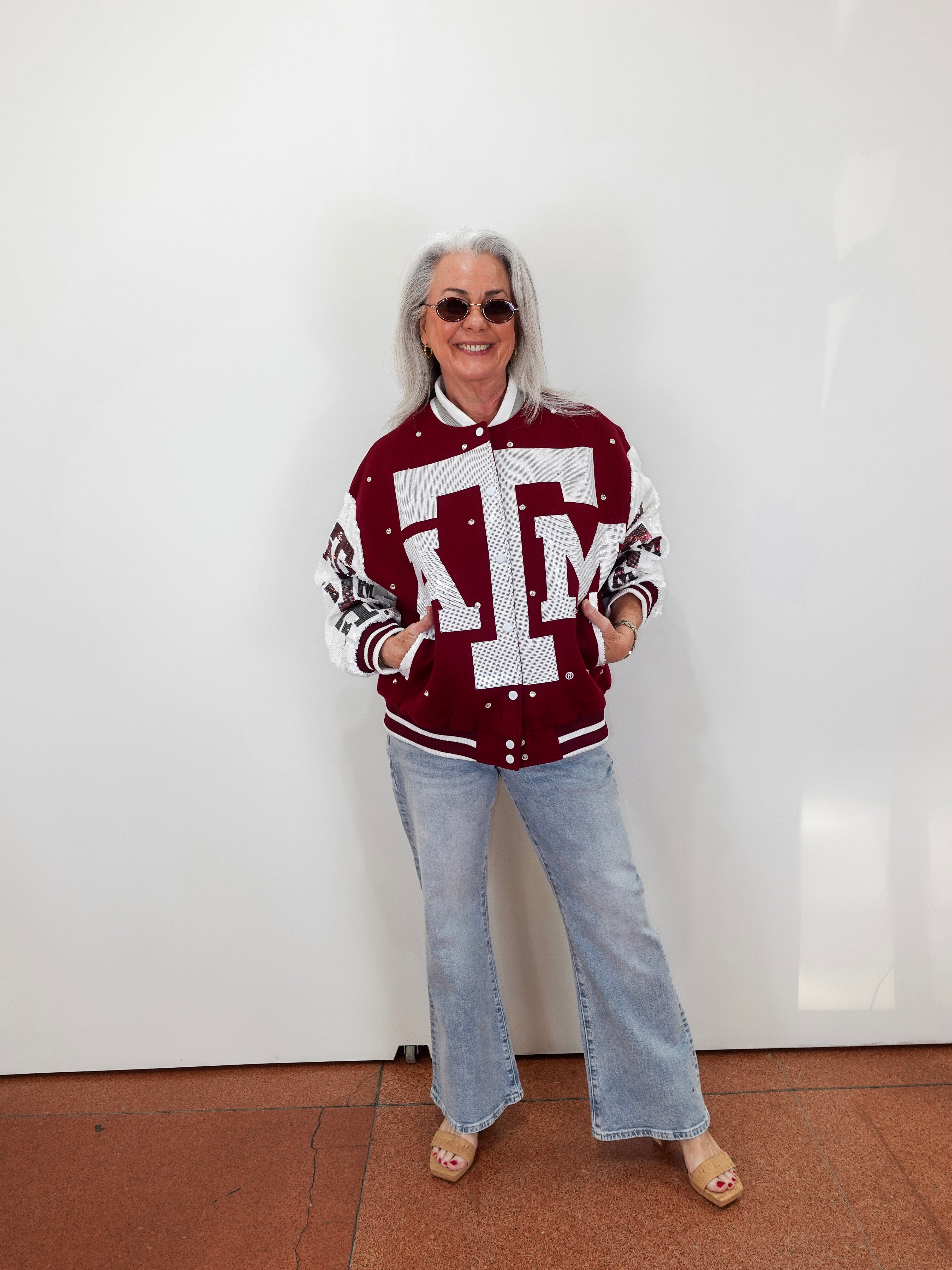Licensed Texas A&M Bomber Jacket - TresChicTexas