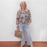 Flowy Dolman Sleeve Blouse
