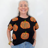 Leopard Pumpkin Tee