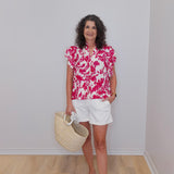 Pleated Trouser Short