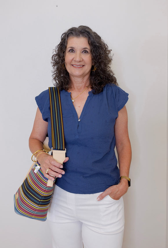 Cap Sleeve Blouse