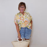 Tropical Floral Popover
