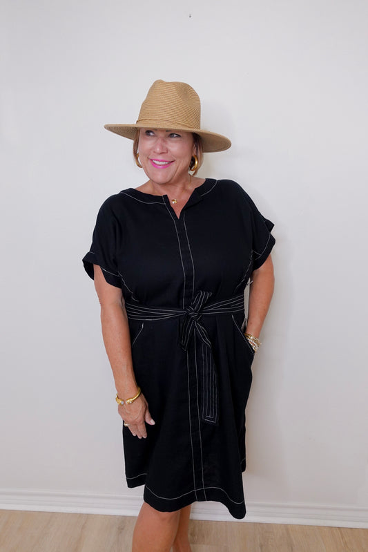 Bethany Linen Dress