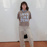 Love Like Jesus Crop Tee