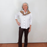 L/S Button Front W/ Side Seam Plackets