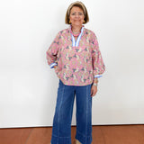 Floral 3/4 Sleeve Blouse
