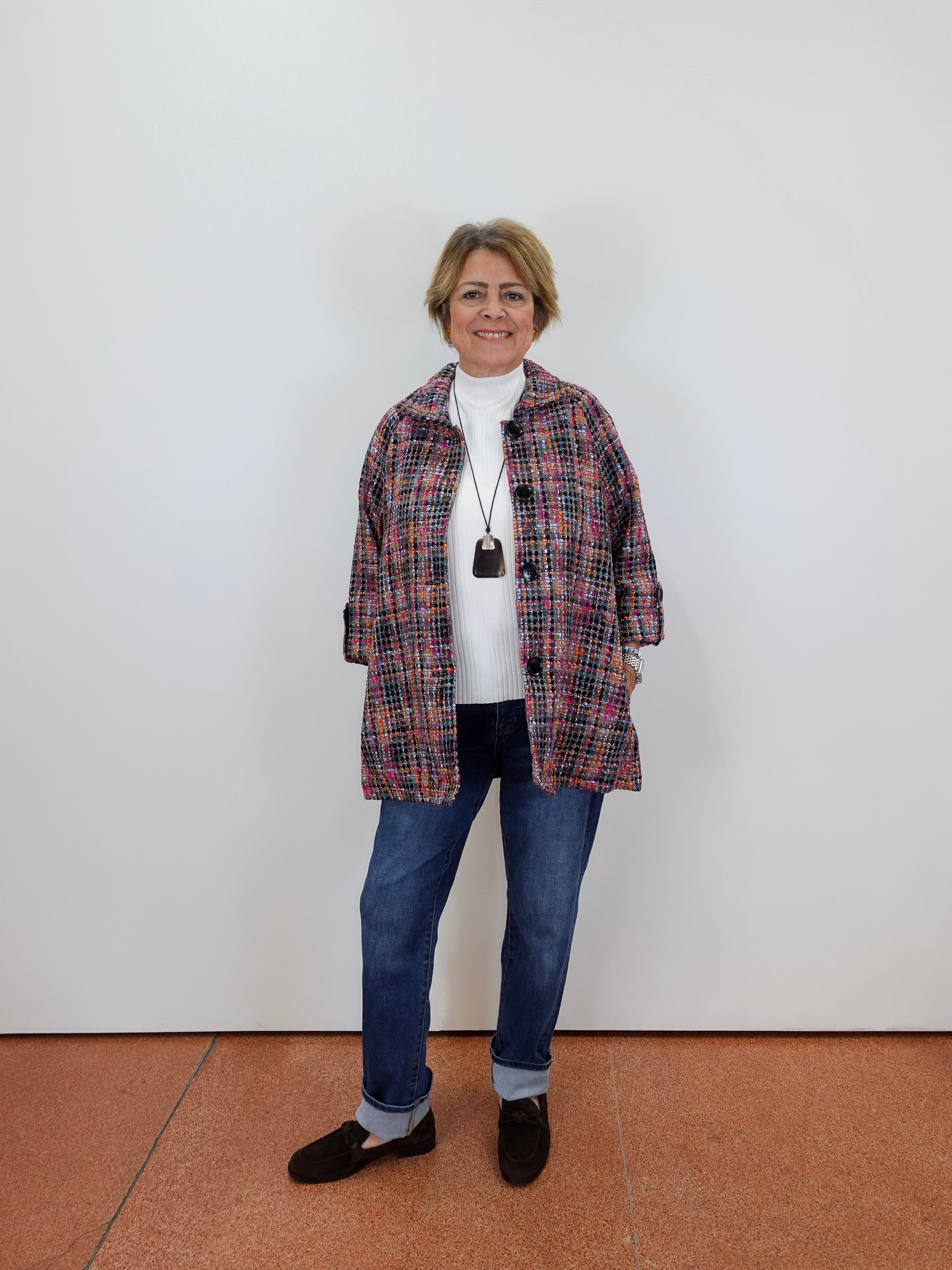 Confetti Tweed Swing Jacket - TresChicTexas