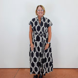 Jet Tie Front Dress - TresChicTexas