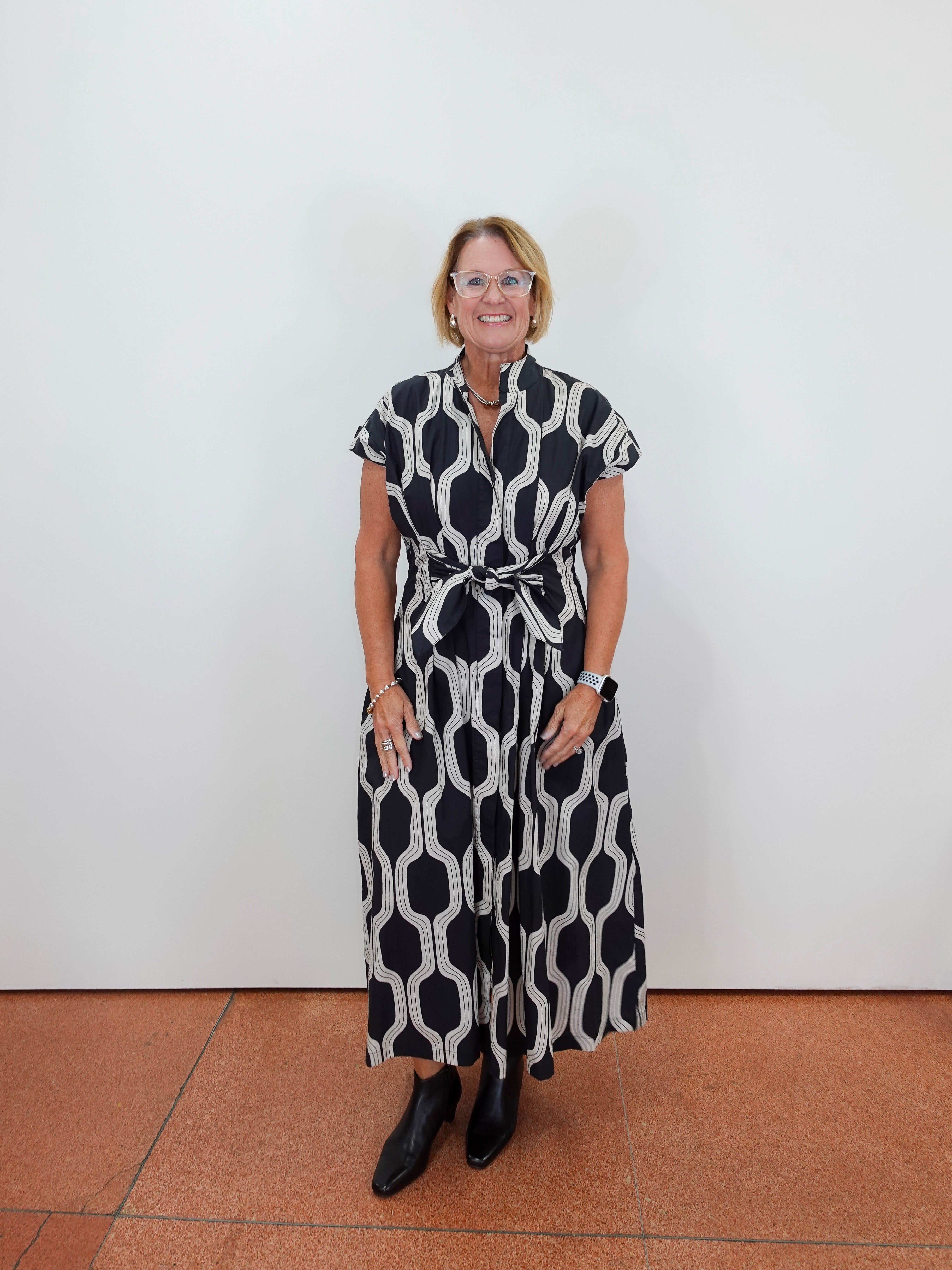 Jet Tie Front Dress - TresChicTexas