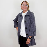 Shadow Paisley Swing Jacket - TresChicTexas