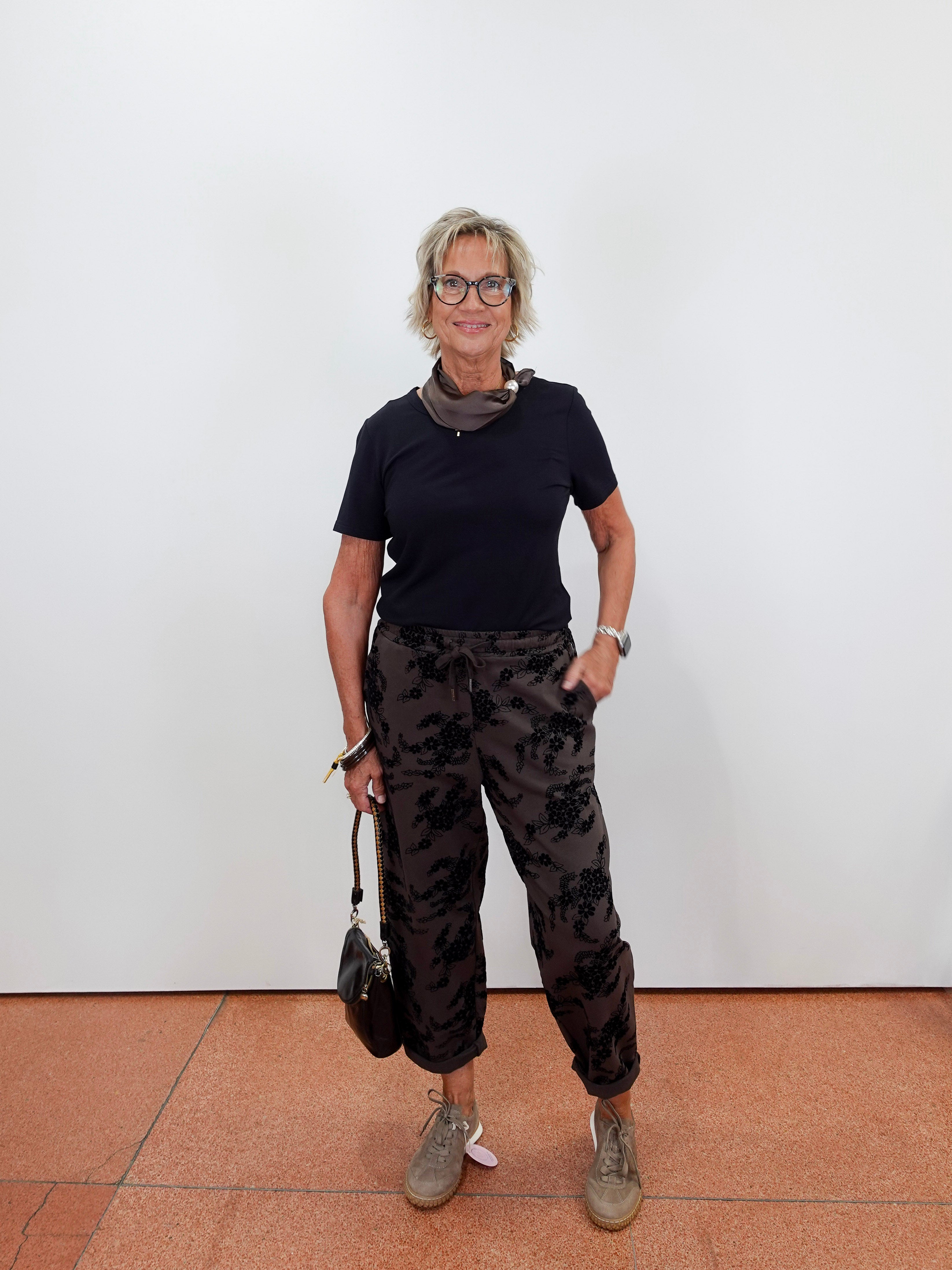 Flocked Jogger Pant - TresChicTexas