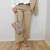 Cargo 26" Wide Leg Crop