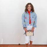 Beatrix Cropped Denim Jacket