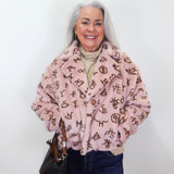Branded Fur Jacket