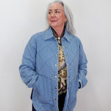 Denim Quilted Jacket