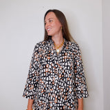 Hidden Placket Big Shirt