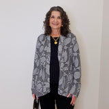 IVY LEAGUE OVERLAY CARDIGAN