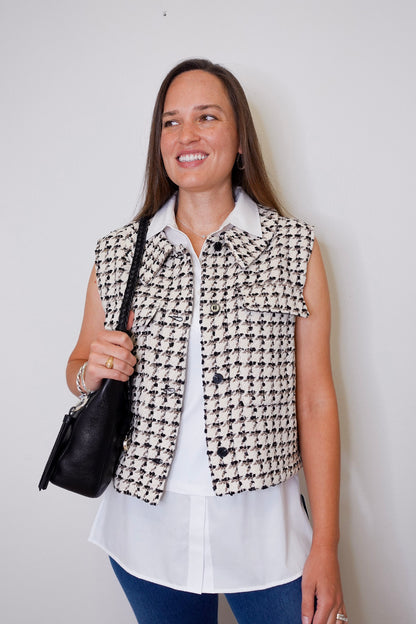 Tweed Vest