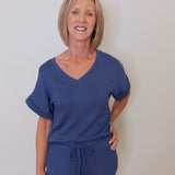 PURE DREAM V-NECK LOUNGE SET