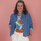 LIGHT DENIM OVERSHIRT