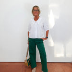 Emerald Wide Leg Crop Pant - TresChicTexas