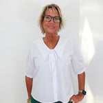 Areli Short Sleeve Blouse - TresChicTexas