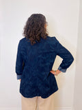 BOYFRIENDSHADOW FLORAL BLAZER