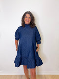 ST TROPEZ QUILTED DRESS