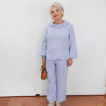Lined Overlay Flounce Top - TresChicTexas