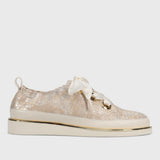 Lace Up Athleisure Tennis Shoe - TresChicTexas